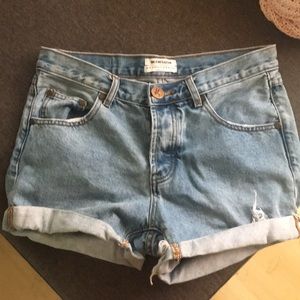 One Teaspoon Charger Jean Shorts